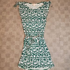 Michael Kors Printed Sleeveless Mini-Dress